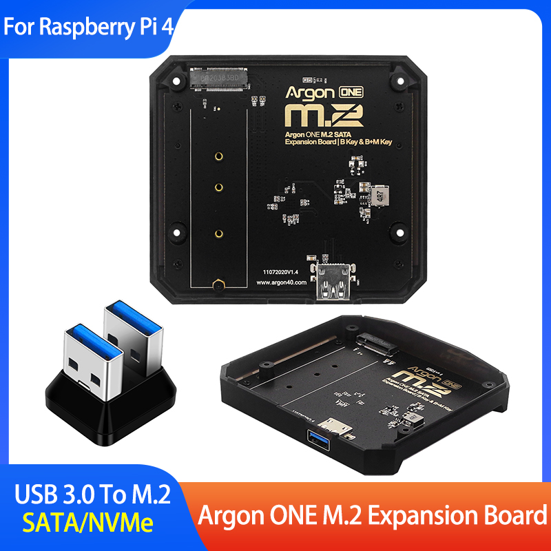 Argon One V3 M.2 Nvme Case - Argon ONE M.2 Papan Ekspansi USB