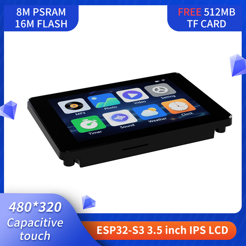 ESP32 MCU 3.5 inci IPS layar s - Argon One V3 M.2 Nvme Case ulasan dan harga